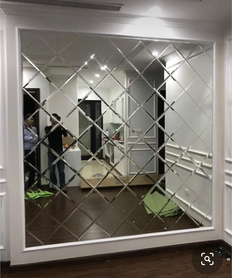 gương bỉ sáng rõ sang trọng