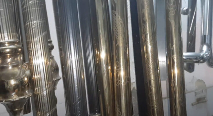tay nắm cửa kính cường lực cho cửa mở quay