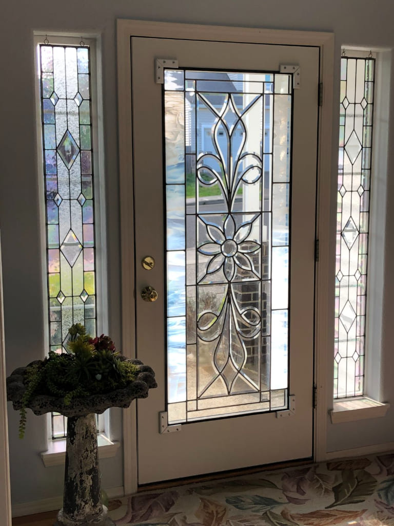 Kính hoa văn Quốc Anh Glass