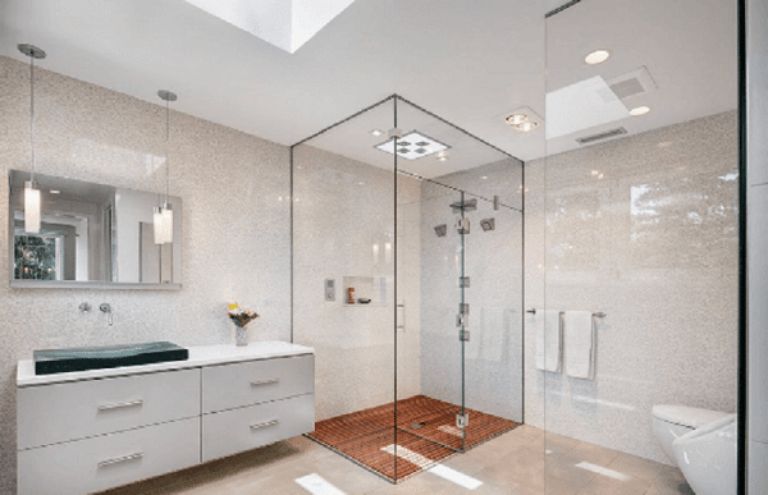Top 12 Mẫu Cabin Tắm Cửa Lùa Tiết Kiệm Diện Tích, Sang Trọng Cho Phòng Tắm Hiện Đại 1 cabin tắm cửa lùa hiện đại