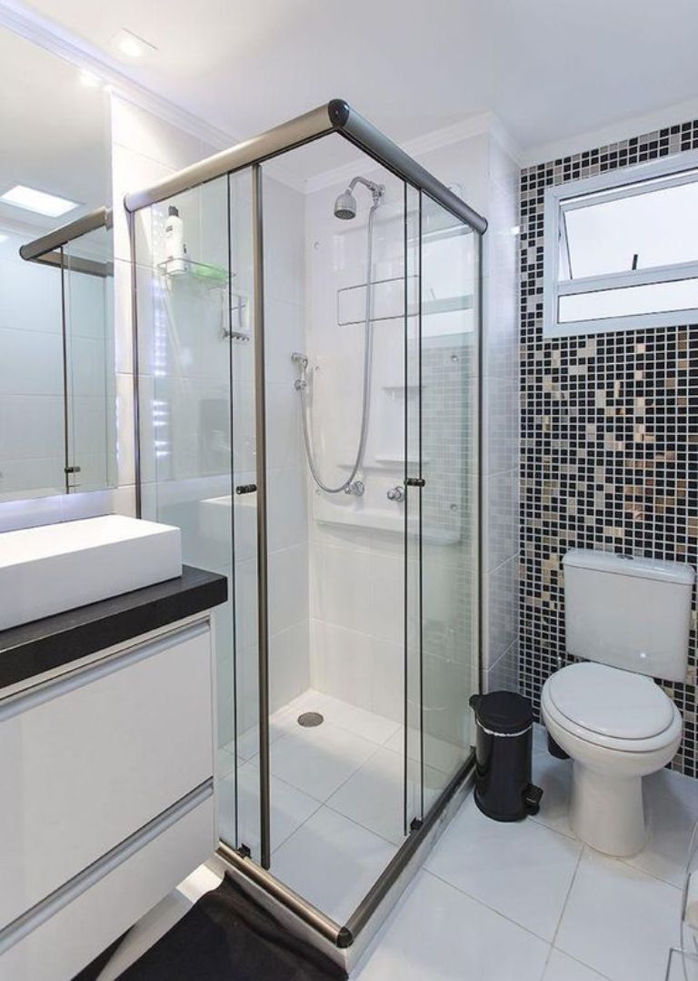 Top 12 Mẫu Cabin Tắm Cửa Lùa Tiết Kiệm Diện Tích, Sang Trọng Cho Phòng Tắm Hiện Đại 6 cabin tắm cửa lùa có khung inox