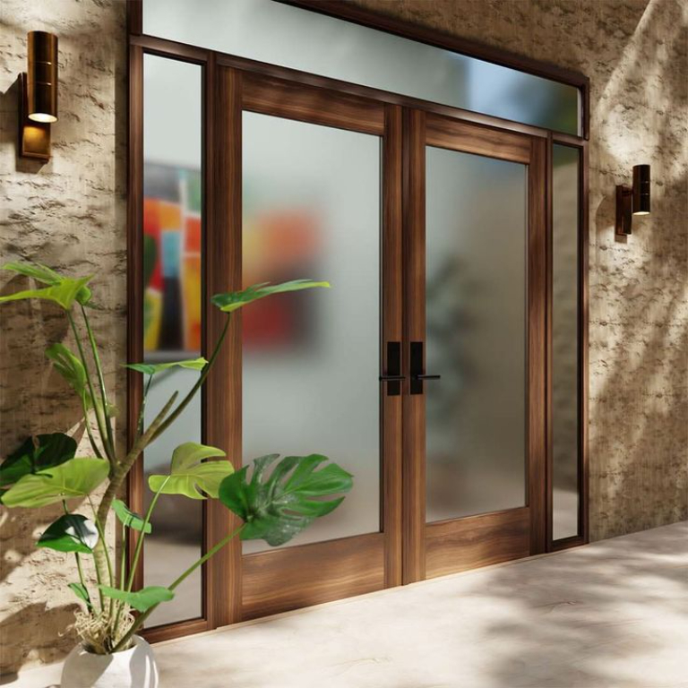 Top 7 mẫu cửa kính cường lực đẹp cho nhà ống, báo giá lắp đặt tại nhà 6 cửa kính đẹp cho nhà ống tiết kiệm điện
