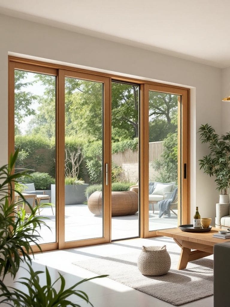 Báo giá thi công cửa kính cường lực lùa 2 cánh, đẩy ngang giá tốt, uy tín nhất 4 cửa kính lùa văn phòng hiện đại