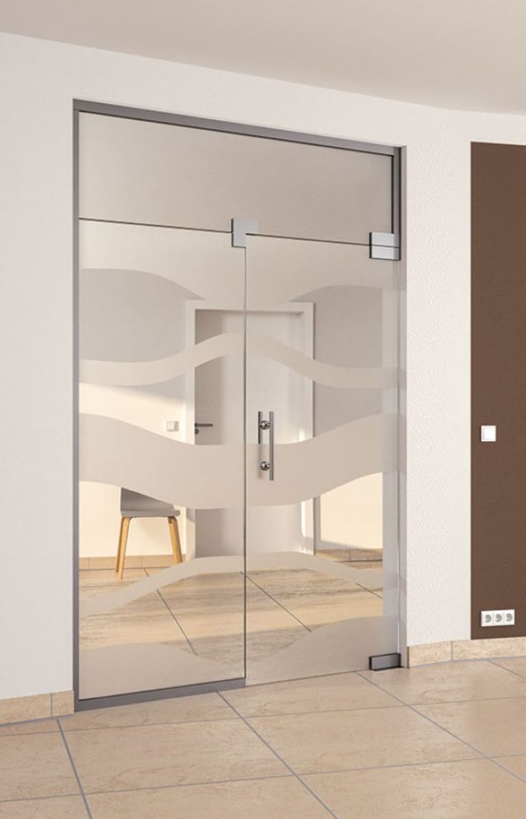 Báo giá 13 mẫu cửa kính mở quay 3 tấm, 5 tấm sang trọng thi công trong ngày 7 cửa kính mở quay nhà hàng