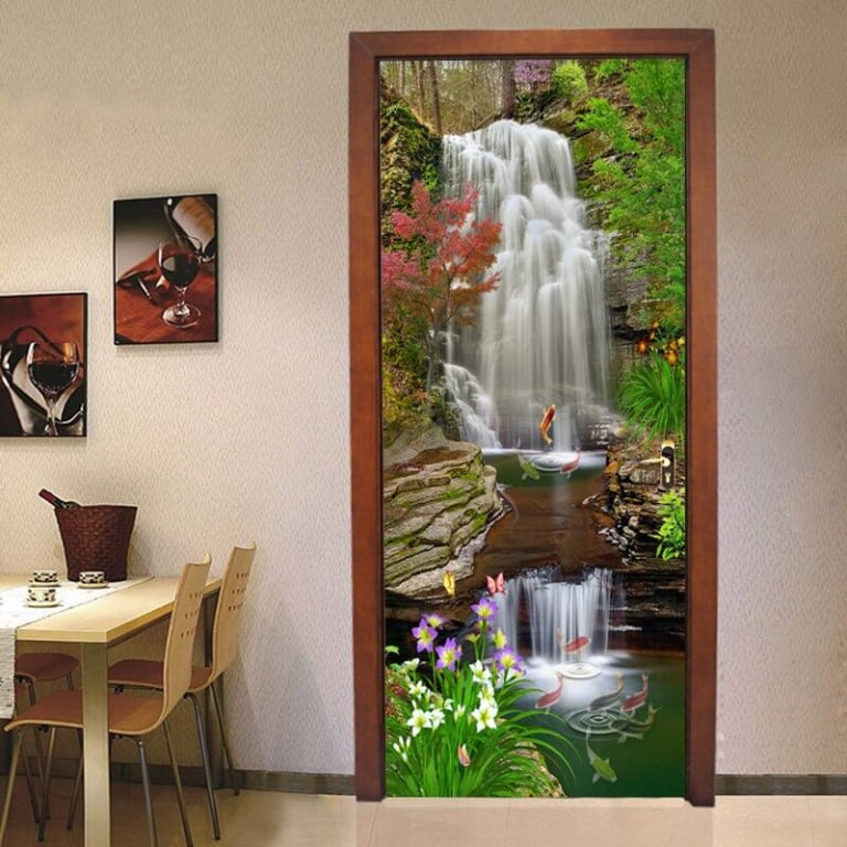 Top 12 mẫu cửa nhôm kính tranh 3D hợp phong thủy cho không gian sống 14 cửa nhôm kính tranh 3d cao cấp