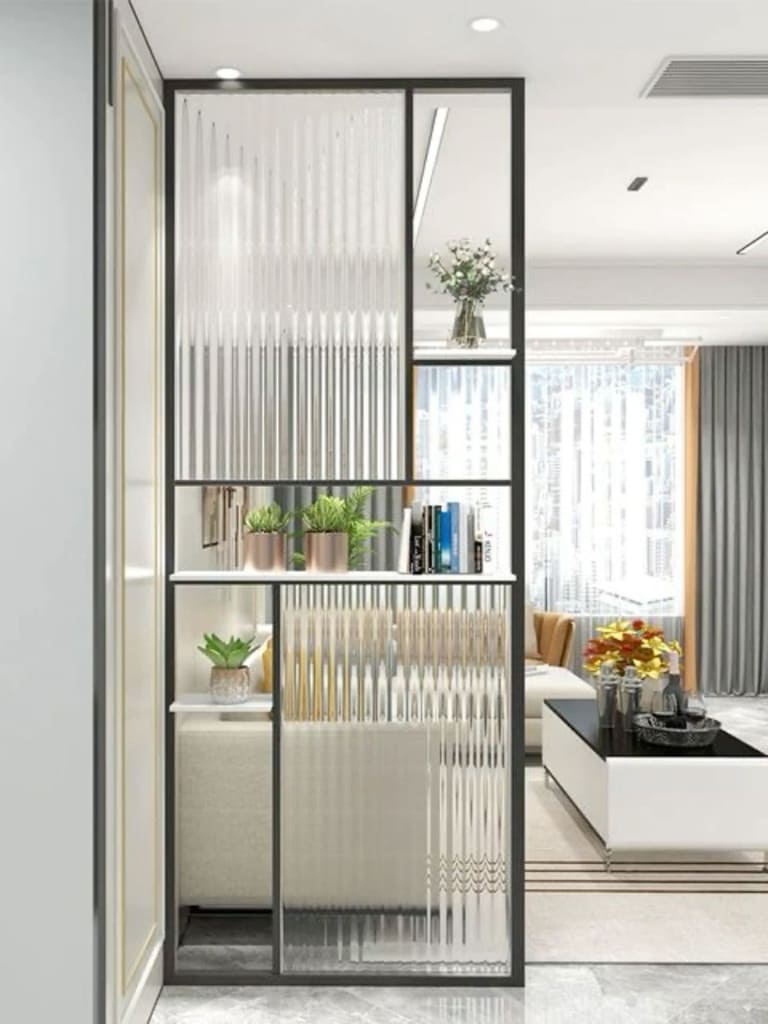 Báo Giá Kính Sọc Cường Lực Mới Nhất Thi Công Chuẩn Đẹp, Giá Tốt 8 kính cường lực sọc không gian làm việc