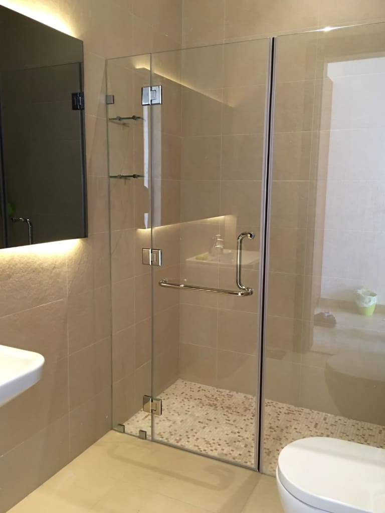 Top 5 nhà thầu thi công vách kính tắm uy tín tại Hà Nội 2 vách kính tắm hà nội giá rẻ chất lượng