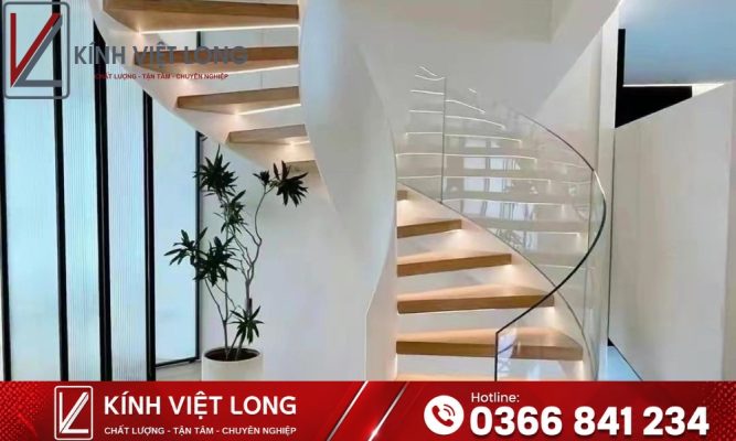 Cầu Thang Kính: Giải Pháp Kiến Trúc Thông Minh Cho Ngôi Nhà Hiện Đại 24 Mẫu cầu thang kính xoắn ốc
