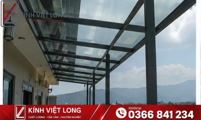 Mái Kính Cường Lực: Giải Pháp Lấy Sáng An Toàn Cho Mọi Công Trình 10 Mẫu Mái Kính Cường Lực Mái Dốc