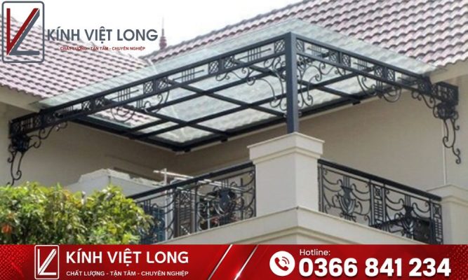 Mái Kính Cường Lực: Giải Pháp Lấy Sáng An Toàn Cho Mọi Công Trình 4 Mẫu mái Kính Cường Lực Phẳng